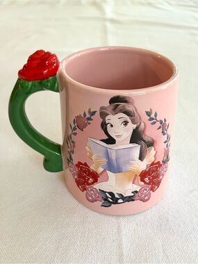 Disney Belle “Dream in Blooms” Beauty and the Beast 20oz Ceramic Mug. NWOT